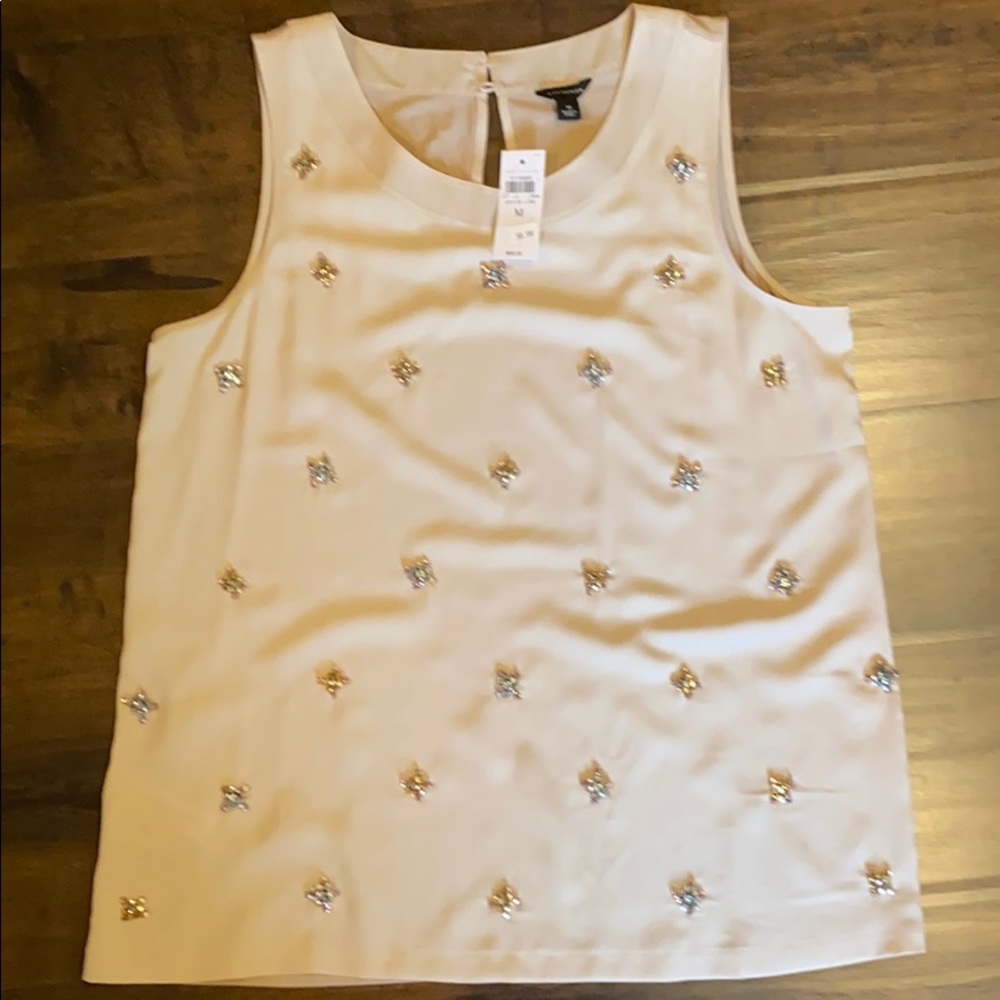 Ann Taylor embellished tank